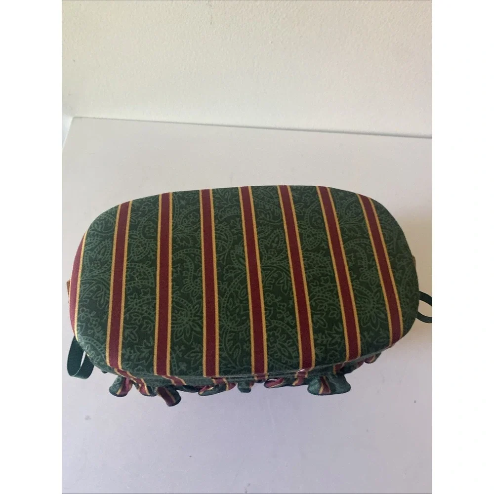 Longaberger Dresden & Company Tour Basket W/ Handle, Padded top & Handle 1996